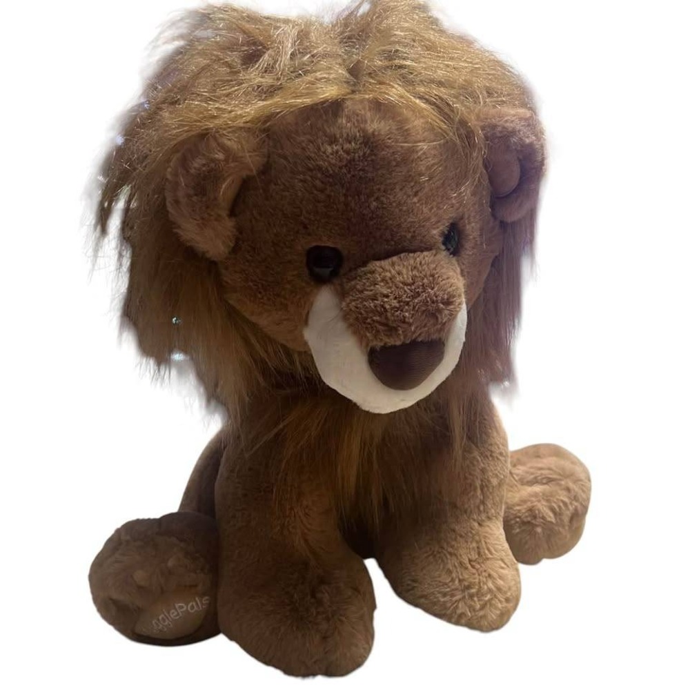 SnugglePals Jumbo Lion Weighted Plush 16" Microwaveable Heated Sensory Toy 4.5lb